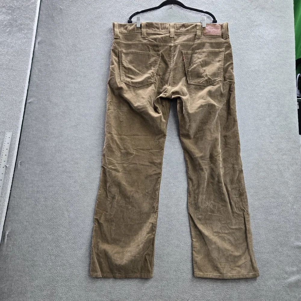 VINTAGE‎ Levi's 549 Men Jeans 42X32 Brown Low Loose Corduroy 32